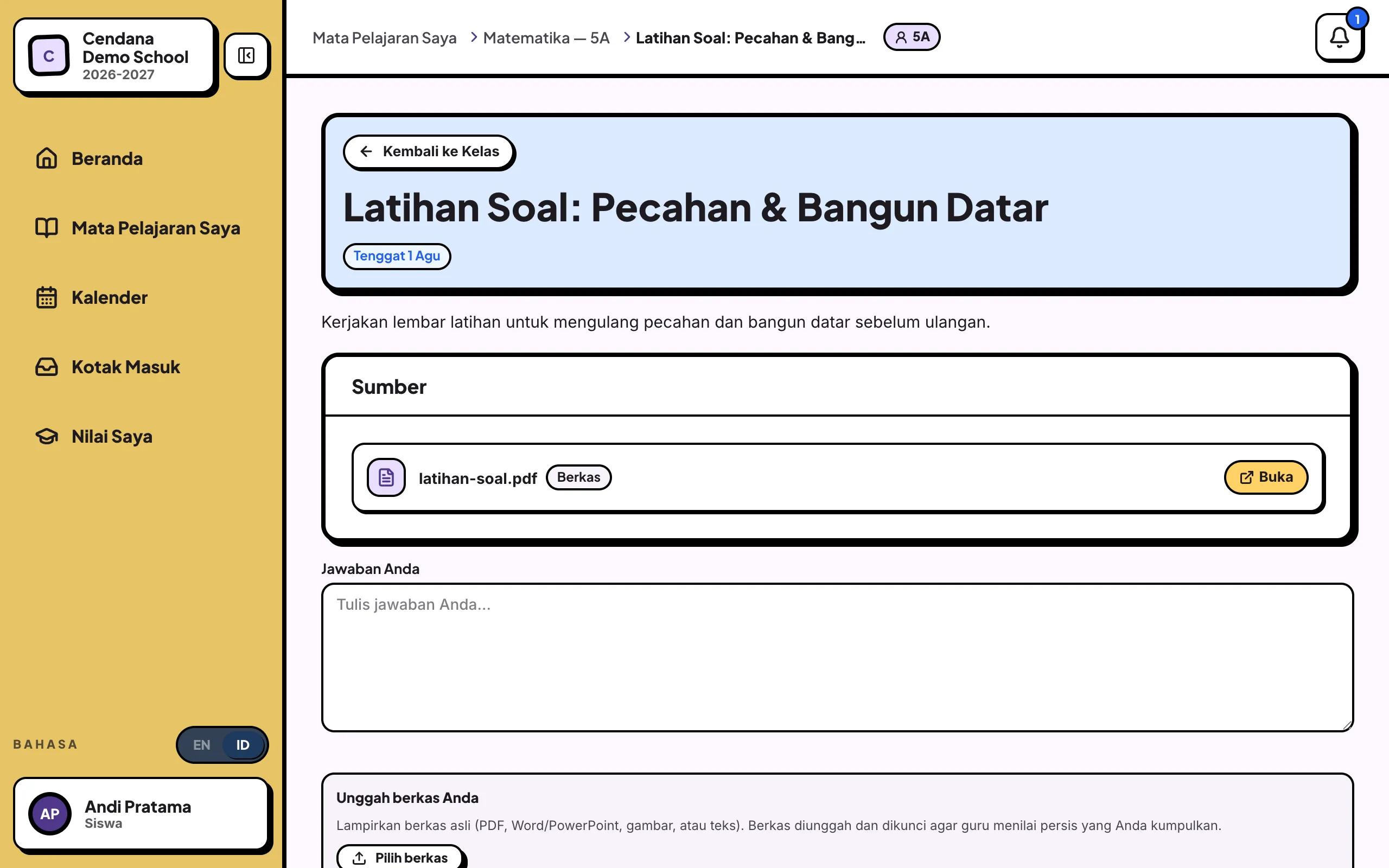 Halaman tugas